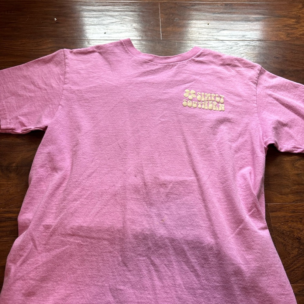 Simply Southern Pink Short Sleeve Tee